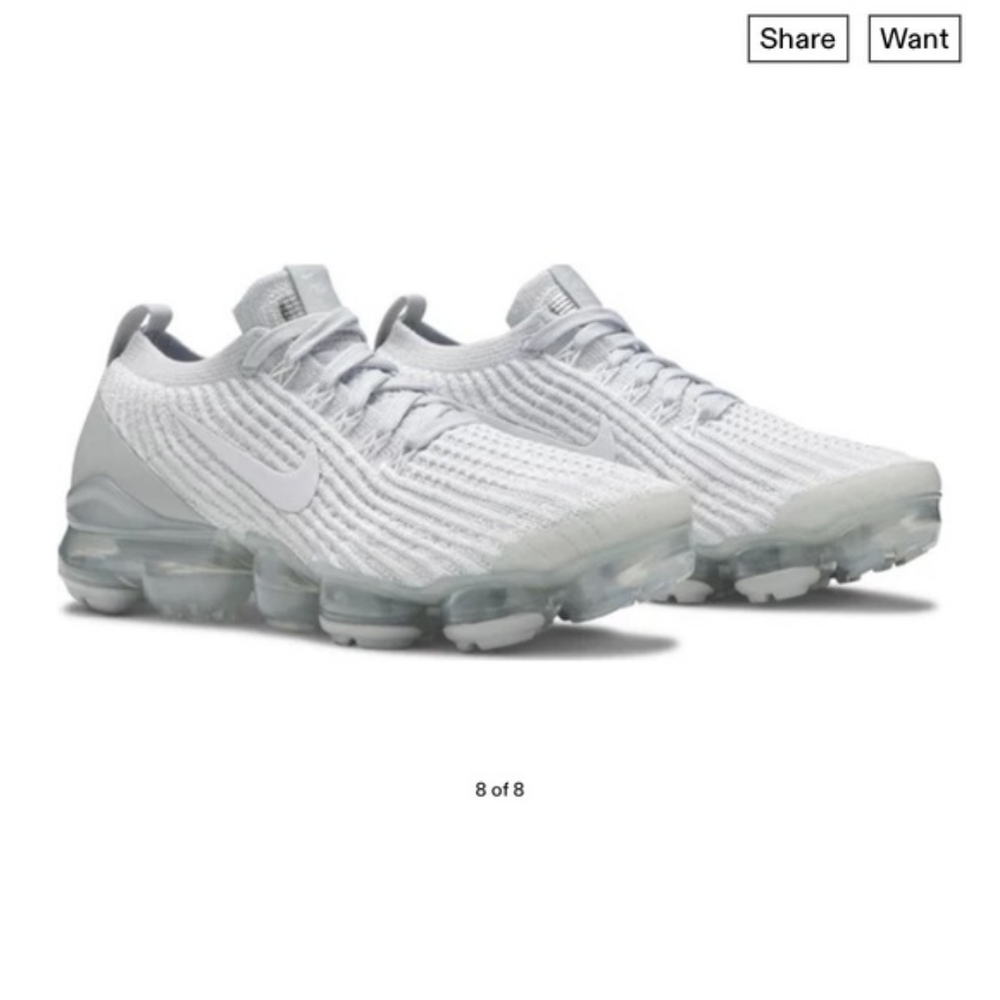 Nike Air VaporMax Flyknit 3 Pure Platinum 